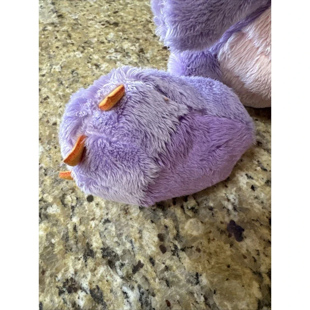 Disney Parks Figment Big Feet Plush Purple Dragon 10 1/2'' Doll (Needs Cleaning)